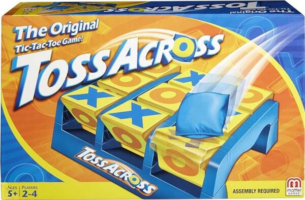 Mattel Games Toss Across Game, Tic Tac Toe Outdoor Game