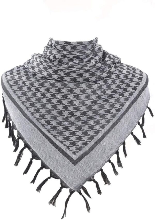 Military Shemagh Tactical Head Neck Scarf for Men and Women, Keffiyeh,(Navy Blue) - Image 2