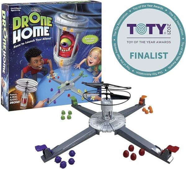 Drone Home -- First Ever Game With a Real, Flying Drone -- Great, Family Fun! -- For 2-4 Players -- Ages 8+ - Image 2