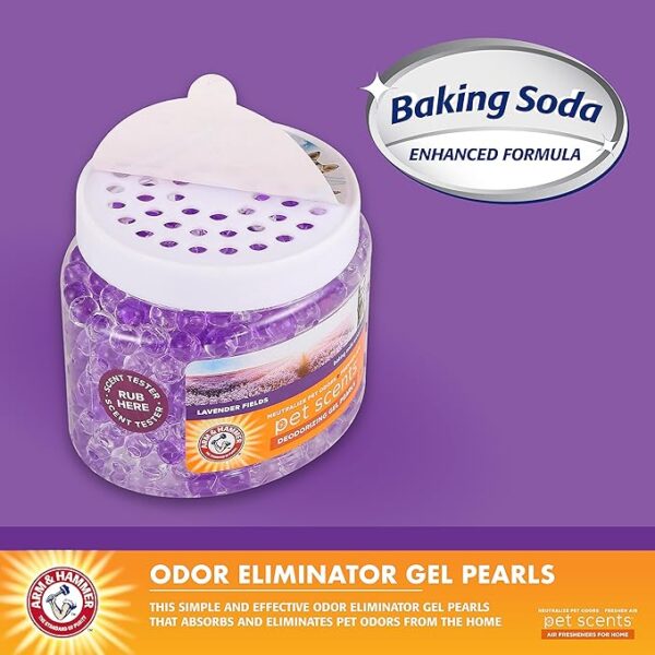 Arm & Hammer Air Care Pet Scents Deodorizing Gel Beads in Lavender Fields - Image 2